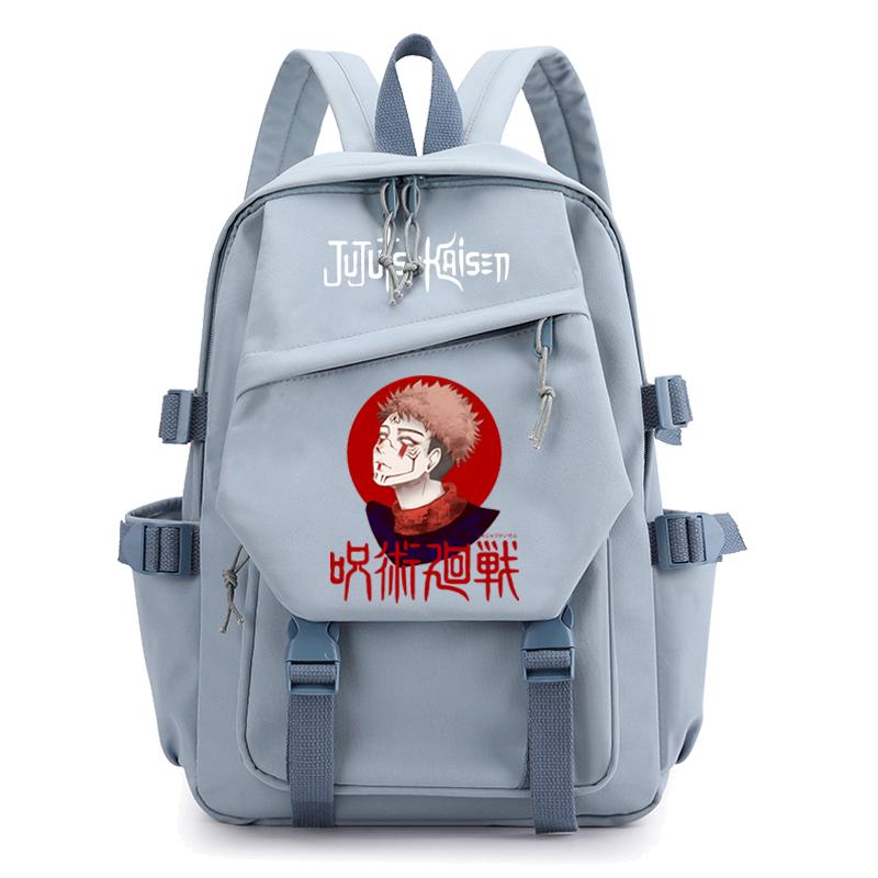 Студенческий рюкзак Kawaii в стиле аниме Kaisen, легкие сумки, рюкзак для мальчиков и девочек, школьная сумка для школы