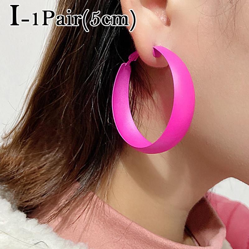 1 пара модных женских серег ярких цветов в форме круга, женские украшения, подарок для вечеринки, женские аксессуары
