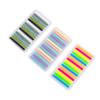 300 шт. Цветные наклейки Прозрачные Флуоресцентные Флажки для заметок Очень тонкие Полоски Наклейки Пишущиеся Цветные Прозрачные Заметки
