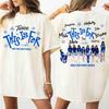 Винтажная футболка Twice This Is for World Tour, Ретро футболка Twice Kpop, Футболка Twice Ten The Story Goes on, Групповая футболка с участниками Twice, Подарок для Once