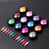 Beautyful Lady Pro 12Colors Glitter Art Metal Mirror Nail Powder Pigment Manicure Tool