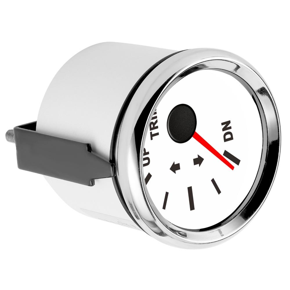 IP67 Waterproof Trim Balance Gauge 52mm Diameter Yacht Gauge Meter Ship Trim Indicator Marine Use