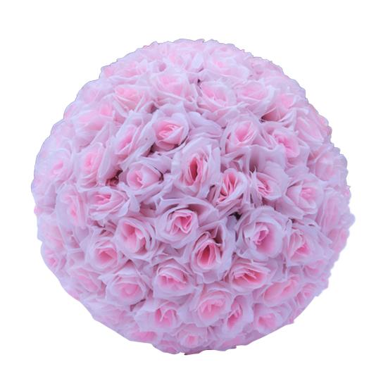 20cm Artificial Rose Silk Flower Ball Hanging Wedding Party Decor Centerpiece