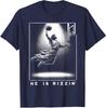 Lover Christian Jesus He Is Rizzin Basketball Easter Unisex T-Shirt