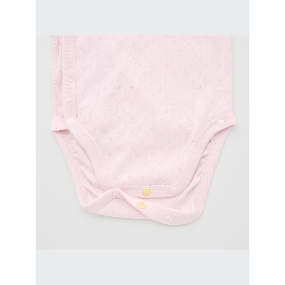 Uniqlo Боди Bn с коротким рукавом 1p Pointel 60 см