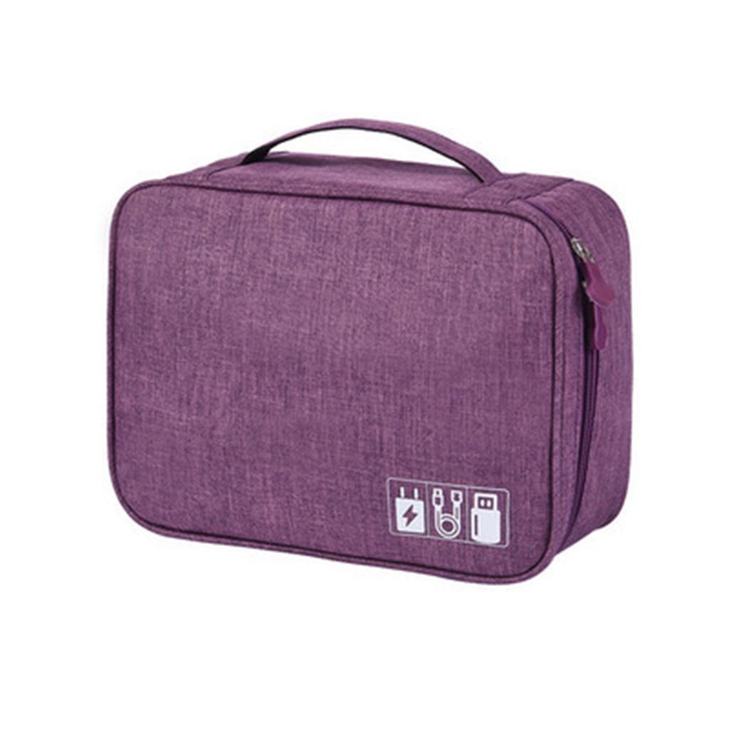 Дорожная сумка-органайзер для электроники, сумка для хранения кабельных аксессуаров, свободное отдельное пространство