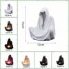 Cross-legged Pose Sitting Ghost Candle Holder Resin Candle Stand Wizard Candlestick  Party