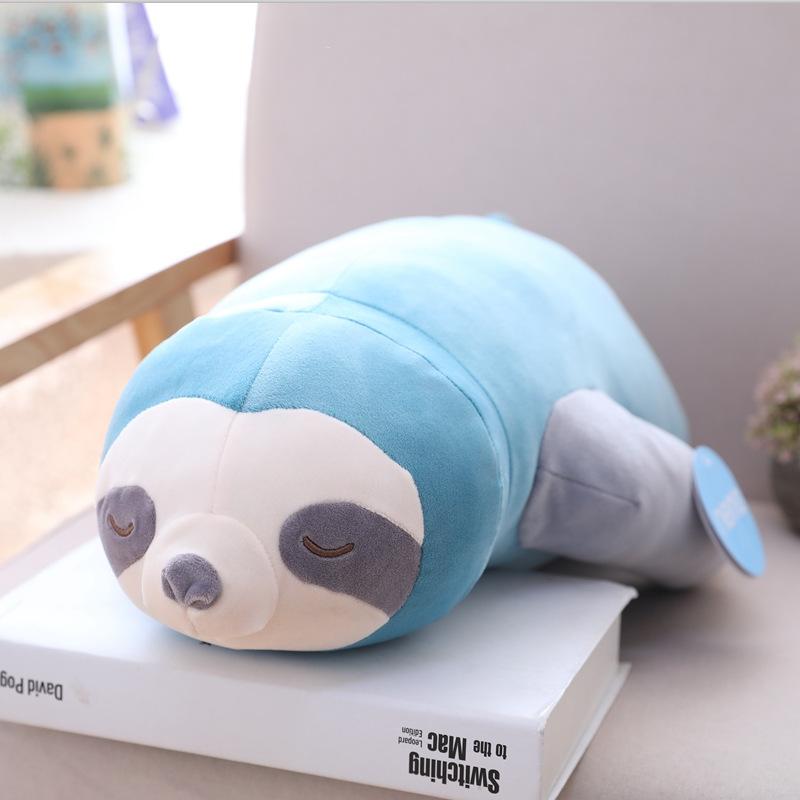 100Cm Kawaii Sloth Plush Toy Cartoon Simulation Animal Soft Stuffed Plushies Doll Big Size Cute Girls Room Pillow Birthday Gift