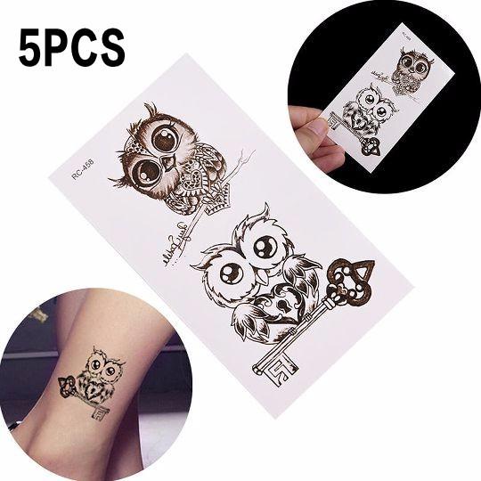 Waterproof 3D Tattoo Sticker Removable Women Temporary Fake Tattoo Sticker Mini Colorful Butterfly DIY Tattoo Sticker Body Art