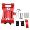 Bike Phone Mount Outdoor Riding Handlebar Bicycle Aluminum Alloy Phone Holder for NavigationRed