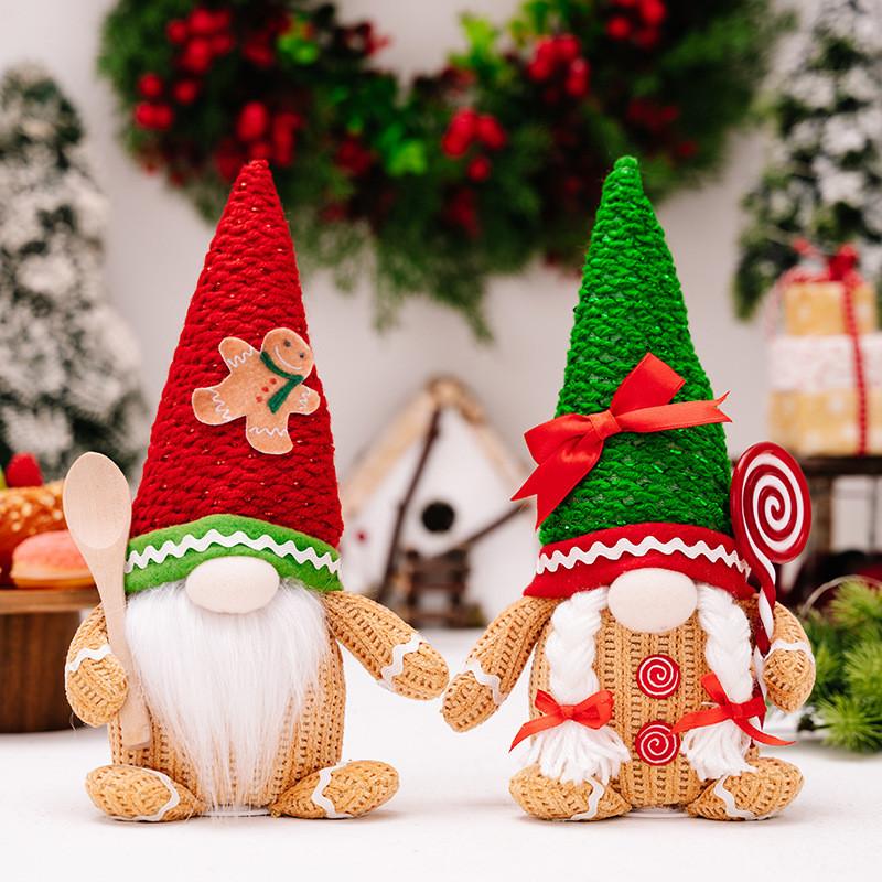 Adorable Gingerbread Man Decoration With Lighted Features For Christmas Festivities