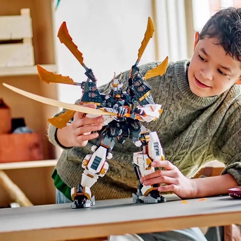 Titan Robotic Robot Model Сборка для мальчиков Строительные блоки Игрушка в подарок Детская творческая коллекция для хобби Украшение стола