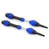 4 Pcs Rr Drive Shaft Steel Driveshaft CVD Replacement for   Slash Rustler Hoss   VXL 4X4 1/10 Remote control Car
