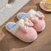 Модные Повседневные Пушистые Тапочки Женские Домашние Балетки Мода Зима Бант Дизайнерская Обувь Девушки Домашние Плюшевые Платформа Элегантная Обувь Теплые
