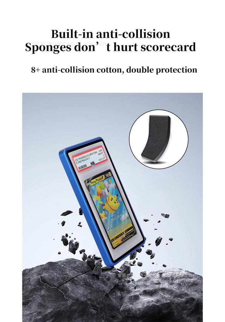 PSA Graded Card Protector and Display Stand for Pokemon Cards - New Model