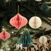 Paper Christmas Tree Honeycomb Ball Hanging Christmas Tree Pendant   Christmas Theme Party
