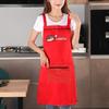 Household Kitchen Apron Household Abrasion Resistant Waterproof Antifouling Barista Apron Restaurant Uniform Coffee House