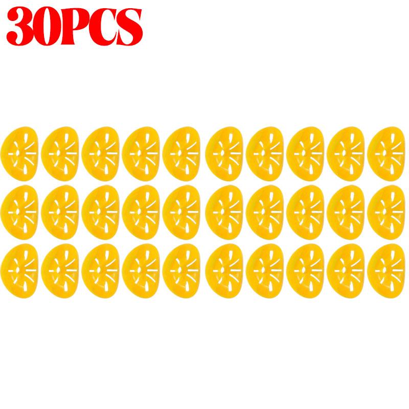 5/50PCS Reusable Yellow Plastic Bee Catcher Flower Shaped Flying Insects Funnel Wasp Trap Pest Control Killer Household Outdoor