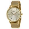 Watch Timex Metropolitan Skyline TW2R36100 Quartz 3 ATM Water Resistant Mineral Glass Gold Dial Brass [TIMEX] Women's [Item]