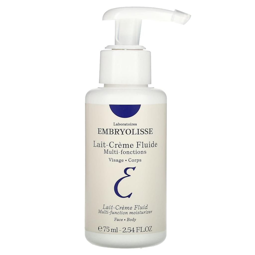 Embryolisse Lait-Creme Fluide, Multifunctional Nourishing Moisturizer, 2.54 Fl Oz (75 Ml)