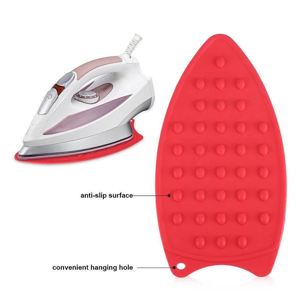 Подставка для утюга, портативная силиконовая подставка для утюга, подставка для гладильной доски, термостойкий коврик для утюга, точечный коврик для стола, украшение стола