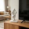 3D-печатная фигурка пары Романтическая абстрактная статуэтка обнимающихся влюбленных Подарок на годовщину свадьбы для декора гостиной офиса полки