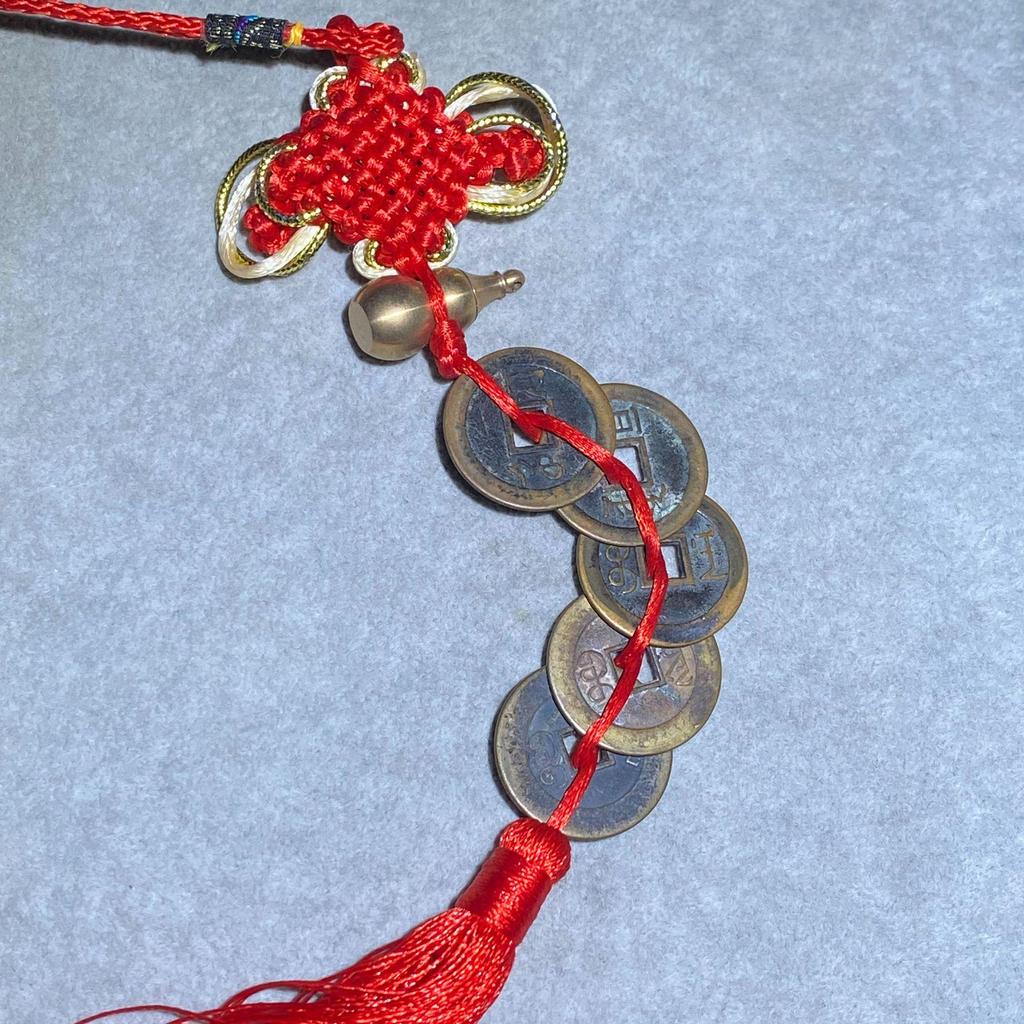 Five Emperors Authentic Brass Threshold and Over-Door Coins - Ancient Copper Coins for Entryway