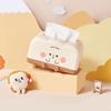 Practical Plastic Bread Tissue Box Adorable with Spring Facial Tissue Holder Decorative Napkin Case Living Room