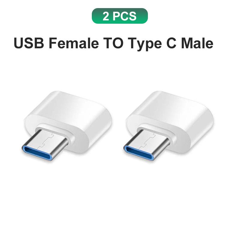 Адаптер типа C на USB 3.0 USB-C 3.1 мужской OTG A женский разъем данных для устройств MacBook Pro iPad Mini 6/Pro MacBook Air типа C