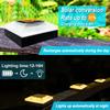 Solar Post Cap Light Outdoor 4x4 Fence Post Solar Light IP65 Waterproof With 3 Modes Solar Powered Deck Fence Cap Light