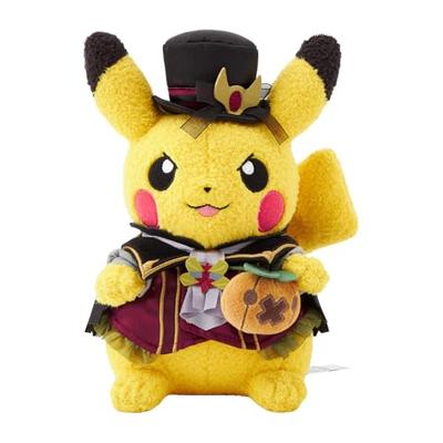 Оригинальная плюшевая игрушка Pokemon Center Хэллоуин Привидение Замок Пикачу