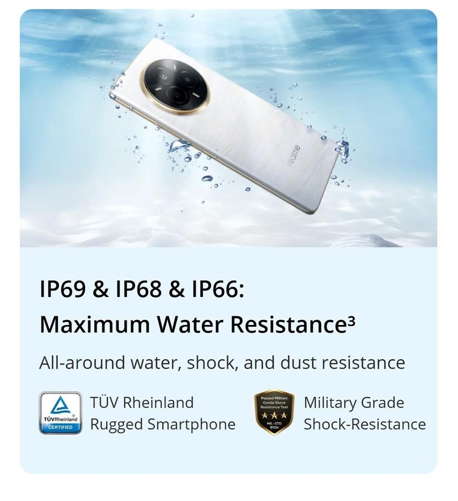 Realme 14 Pro 5G Smartphone, 12GB RAM 512GB ROM, 6.77-inch Curved OLED Display, 50MP Sony IMX882 OIS, 16MP Front Camera