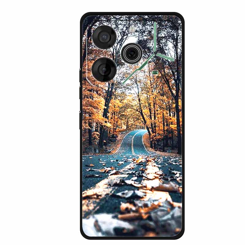 Чехол для Tecno Pova 6 Neo Животные ТПУ Мягкий Силикон Задняя Крышка Чехлы для Телефона для Tecno Pova 6Neo 6.78" Ударопрочный Волк Крутой funda