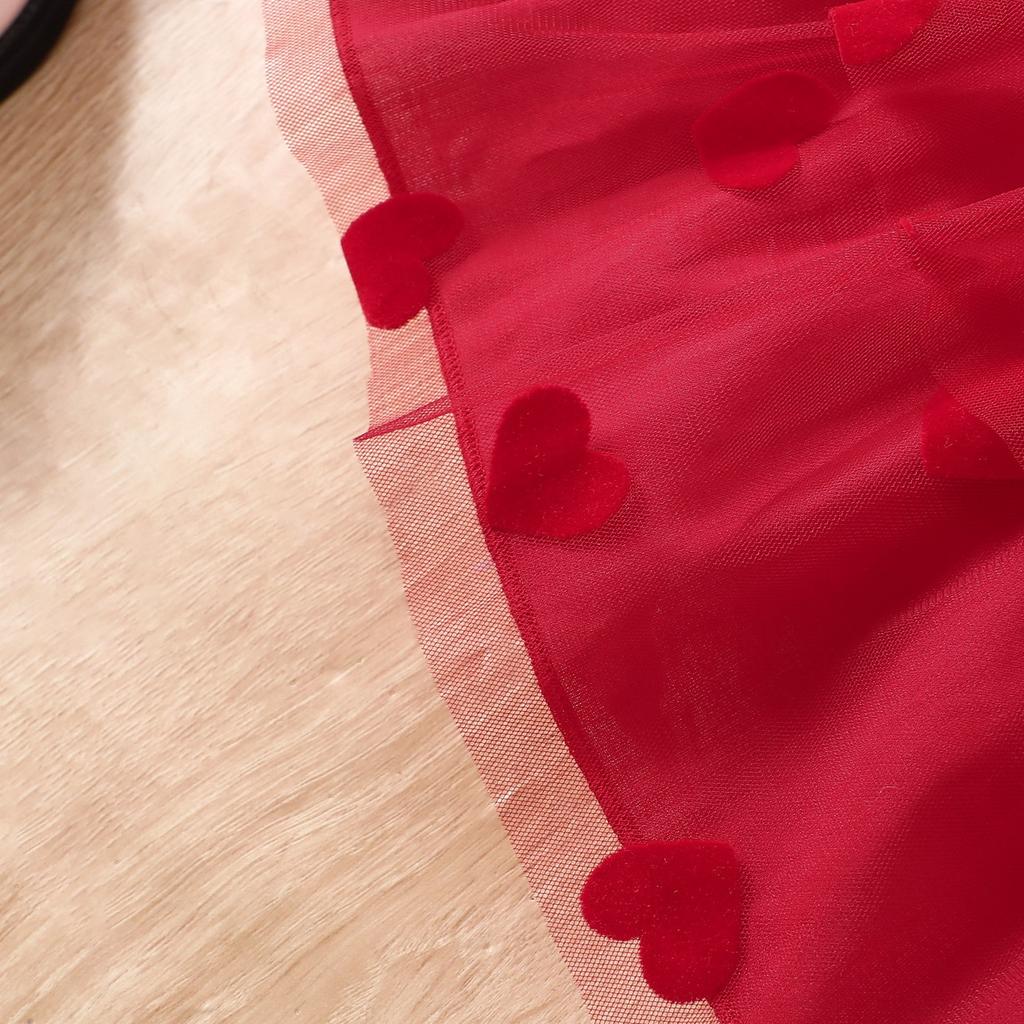 Милый костюм для девочки Летний костюм для девочки 6 месяцев-3 лет Джинсовая короткая куртка + сетчатая юбка-пачка на шее