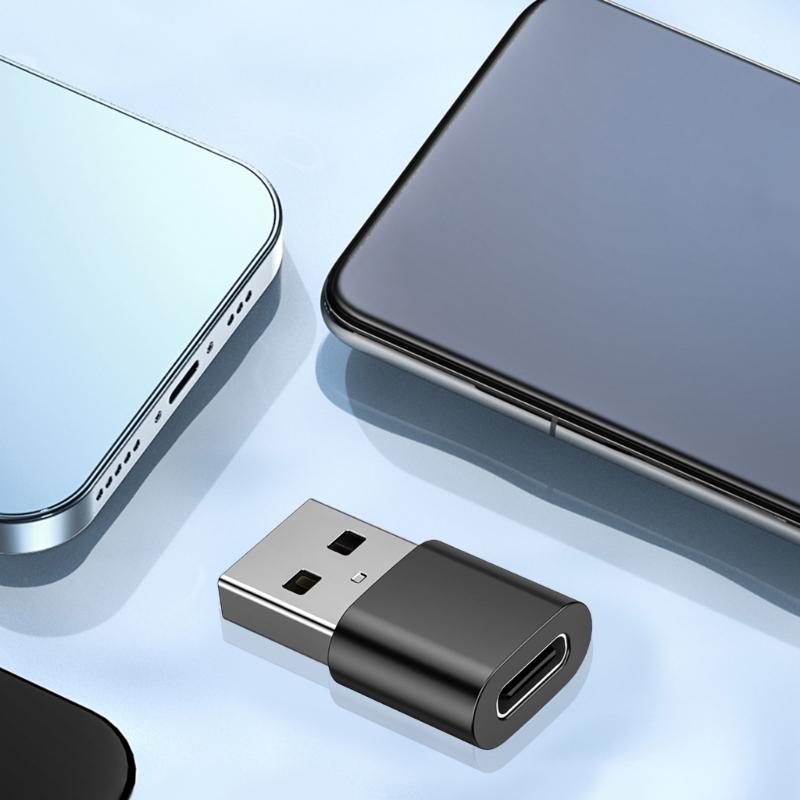 USB C на USB A Конвертер Быстрая Скорость usb3.0 Синхронизация Данных Прочность Для Зарядки Ноутбуков Мобильных Устройств