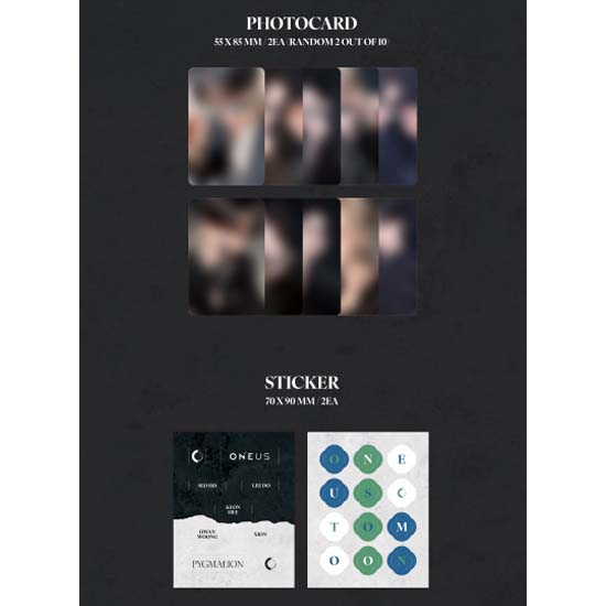 ONEUS Девятый мини-альбом «PYGMALION» (ПОКААЛЬБУМ вер.)