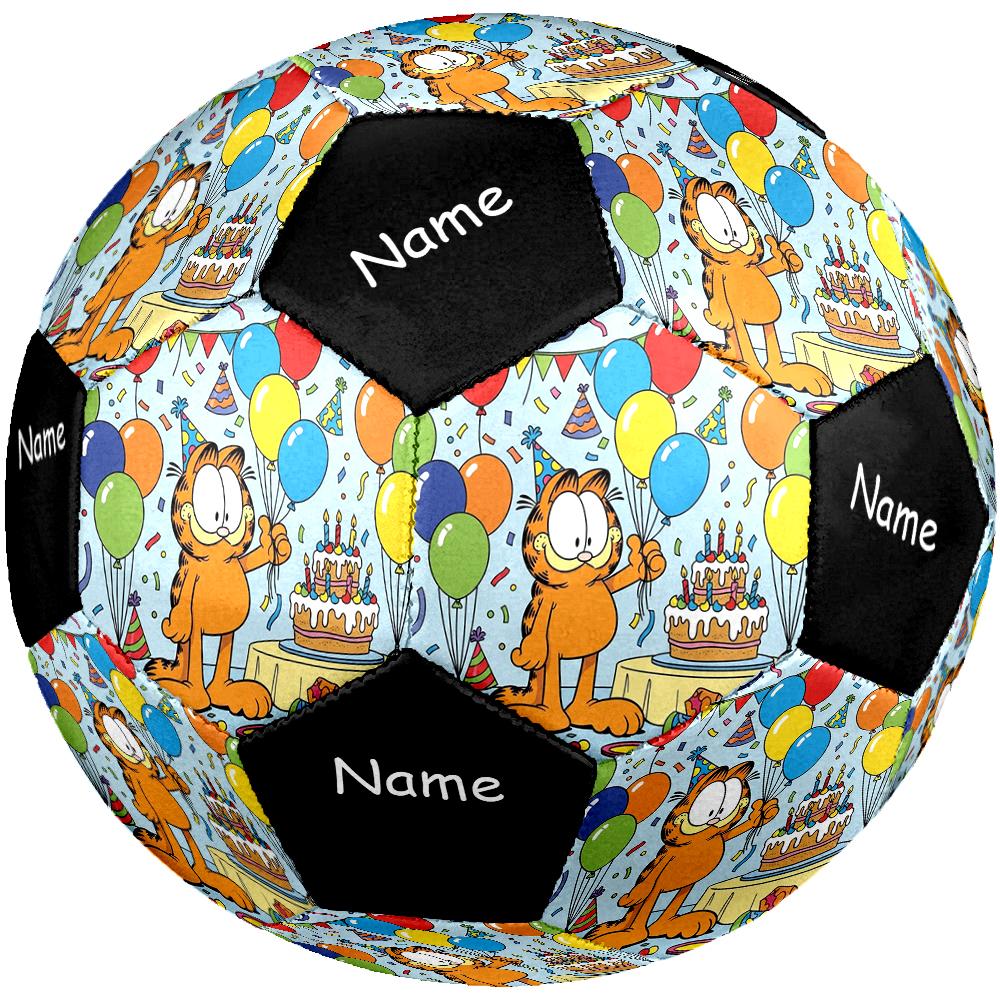 Custom Name Garfield Theme Size 5 Soccer Ball, Suitable for Both Indoor and Outdoor Matches, a Gift Suitable for Everyone.