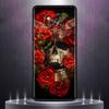 Черный мягкий чехол для Xiaomi Mi Poco X3 NFC 10T Pro 11 11T Note 10 Lite 9T M3 F3 A2 F1, чехол из ТПУ для мобильного телефона, розовый скелет, череп
