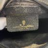 Gucci 066 Старая сумка-клатч Gucci линия Shelly с узором GG из кожи Наплечная сумка из серой кожи Женская Б/у