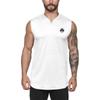 Muscleguys Cotton Crew Neck Sports Casual Sleeveless T-Shirt Training Fitness Simple Fashion Men's Undershirt