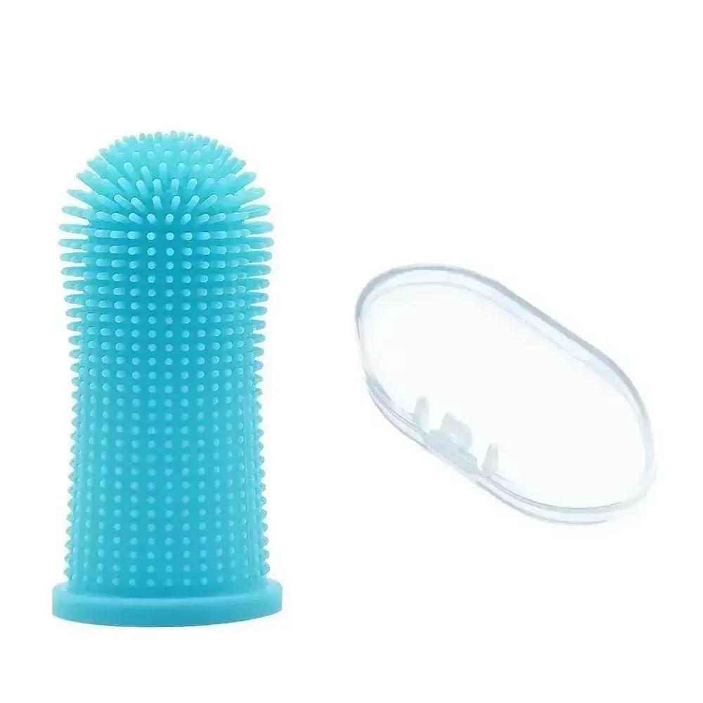 3/1 шт. зубная щетка для домашних животных на палец Pet Products зубная щетка для кошек для собак товары для чистки зубов для маленьких собак кошки чистят зубы щенки