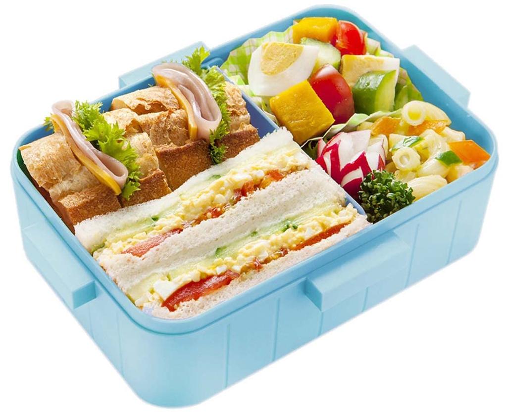 Skater Women's Bento Box, 650ml, 4-Point Lock, Dishwasher Safe, Leak-Resistant, Made In Japan, Pokemon Cafe Art Design, YZFL7AG-A