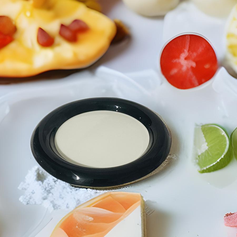 1 шт. 8-дюймовая 6-дюймовая керамическая тарелка, расписанная вручную, бытовая тарелка для десертов, тарелка для торта, простая красно-черная тарелка Dudu.