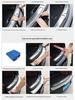 Stainless Steel Trunk Sill Strips for Porsche Macan & Cayenne Rear Bumper Interior Mods