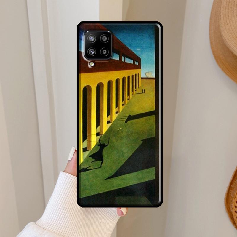 Художественный чехол Giorgio De Chirico для Samsung Galaxy A05 A06 A16 A26 A36 A56 A53 A32 A52 A33 A13 A55 A35 A15 A14 A34 A54