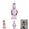 Cute Colorful Unicorn Hats For Kids Cozy Knitted Capes Handmade Scarves Winter Accessories