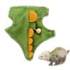 Ferret Harness for Small Dinosaur Adjustable Lead with Bell Rabbits, Kittens, Puppies, Animals, Motif,