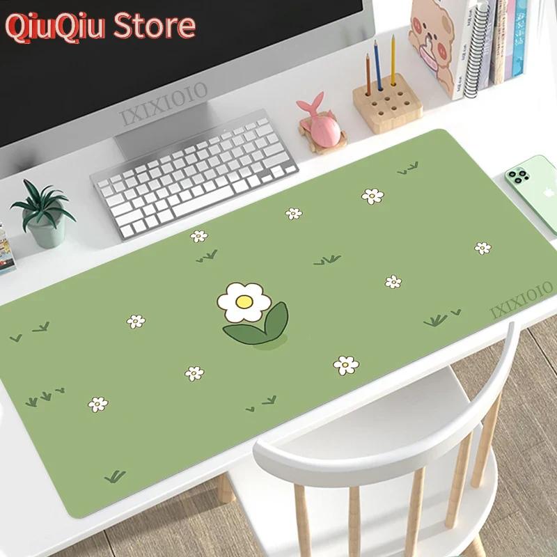 Зеленый Мат для мыши Matcha Игровой XL Новый HD Коврик для мыши XXL Настольные коврики Ковер Натуральный каучук Офисный коврик для компьютерной мыши Настольный коврик для мыши