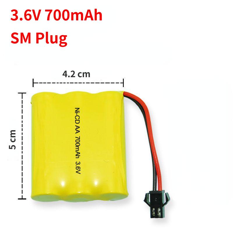 3,6 В/4,8 В/6 В/7,2 В/8,4 В/9,6 В 1300 мАч SM Plug аккумулятор для автомобилей грузовиков бак сменный аккумулятор