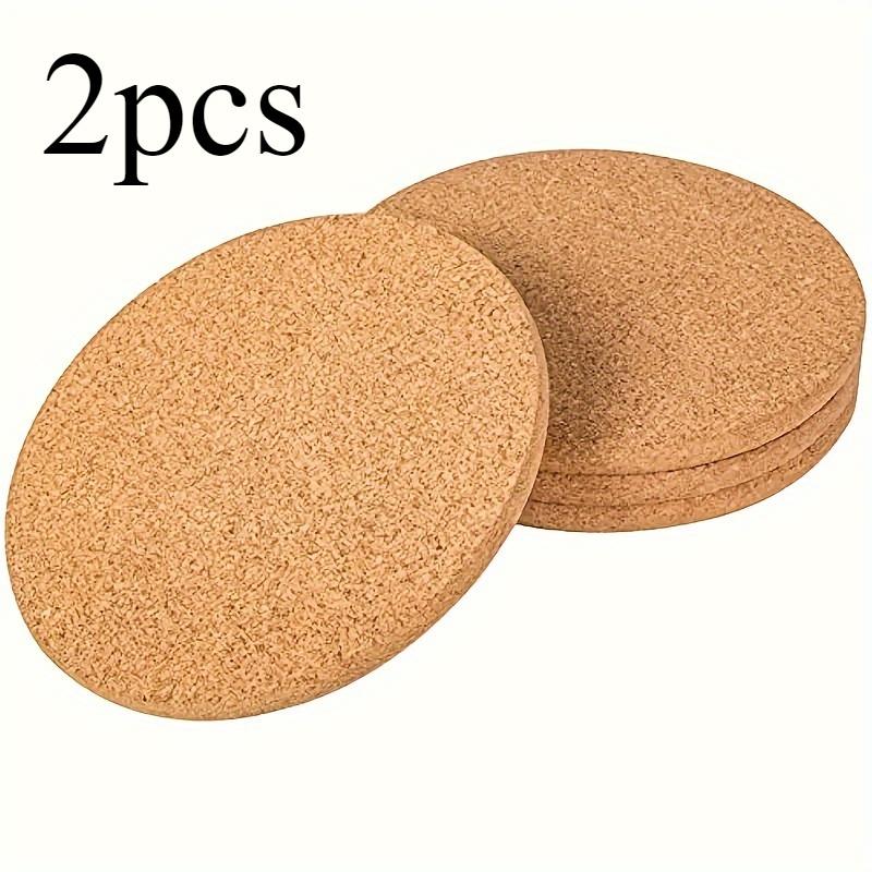Толстые круглые пробковые термостойкие подставки, набор прочных кухонных щитков для горячих блюд, кастрюль, сковородок, кухонных принадлежностей, домашнего декора